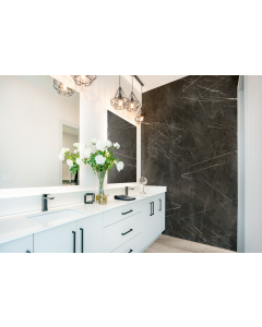 SplashBoard® Signature Paneele, 2800 x 1230 x 4 mm-Marble Grey
